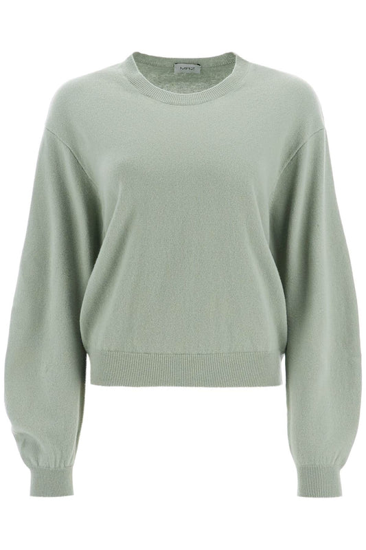 Wool And Cashmere Blend Pul  - Green