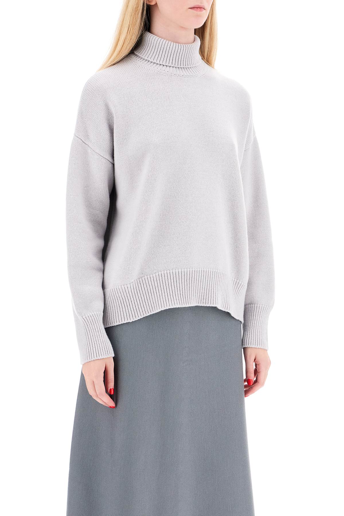 Wool And Cashmere Dolce  - Grey