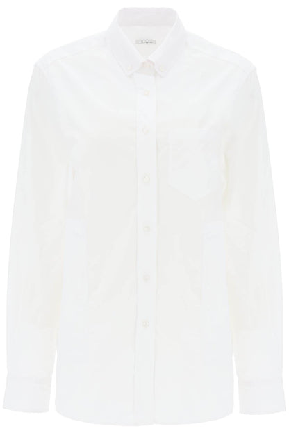 William Poplin Shirt  - White