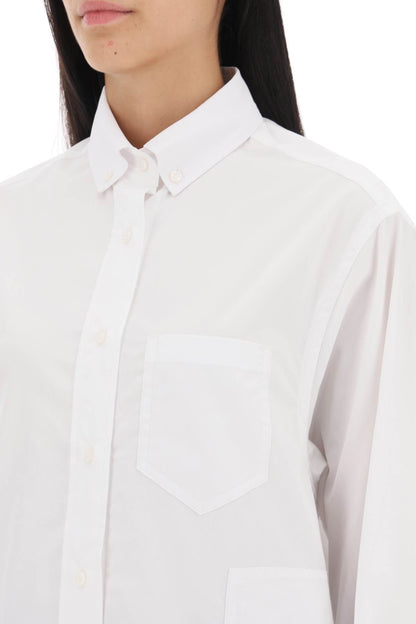 William Poplin Shirt  - White