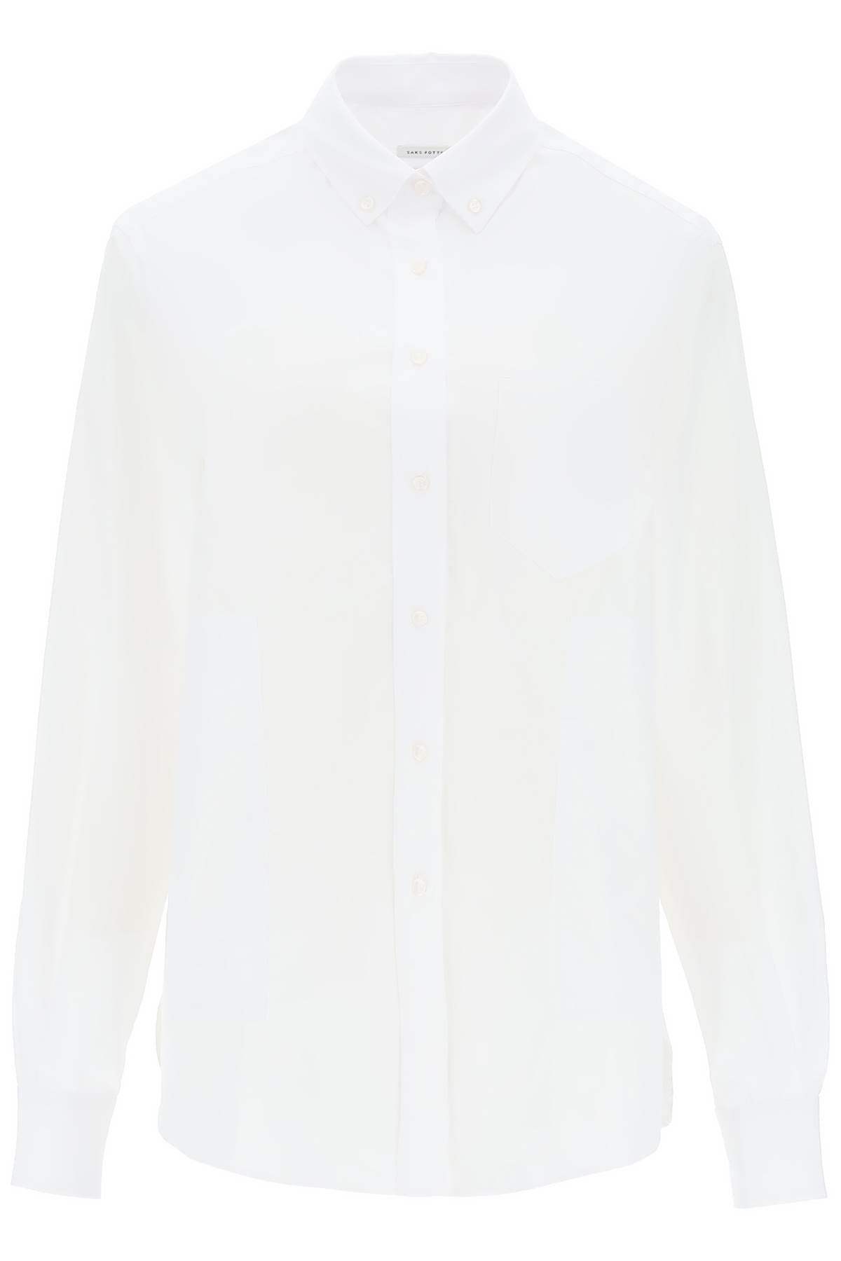 William Poplin Shirt  - White