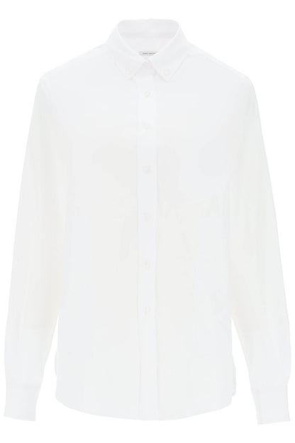 William Poplin Shirt  - White