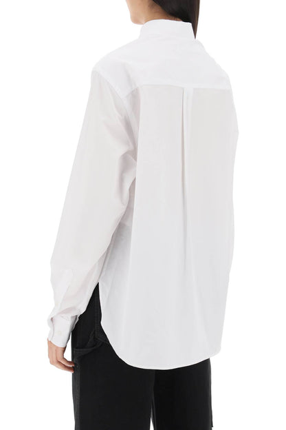 William Poplin Shirt  - White