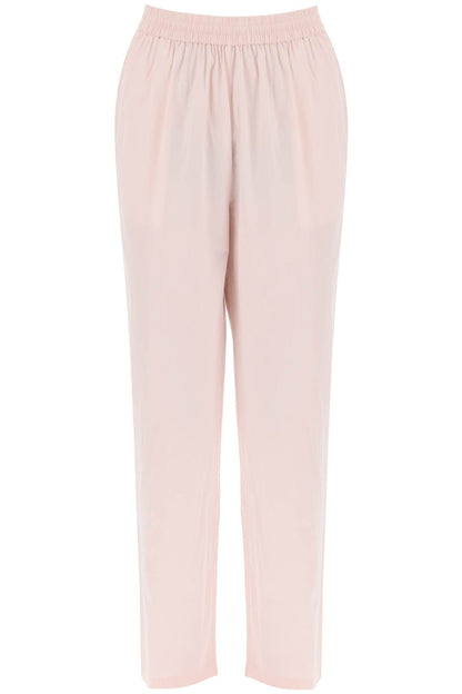 Organic Cotton Edgar Pants In Italian  - Pink