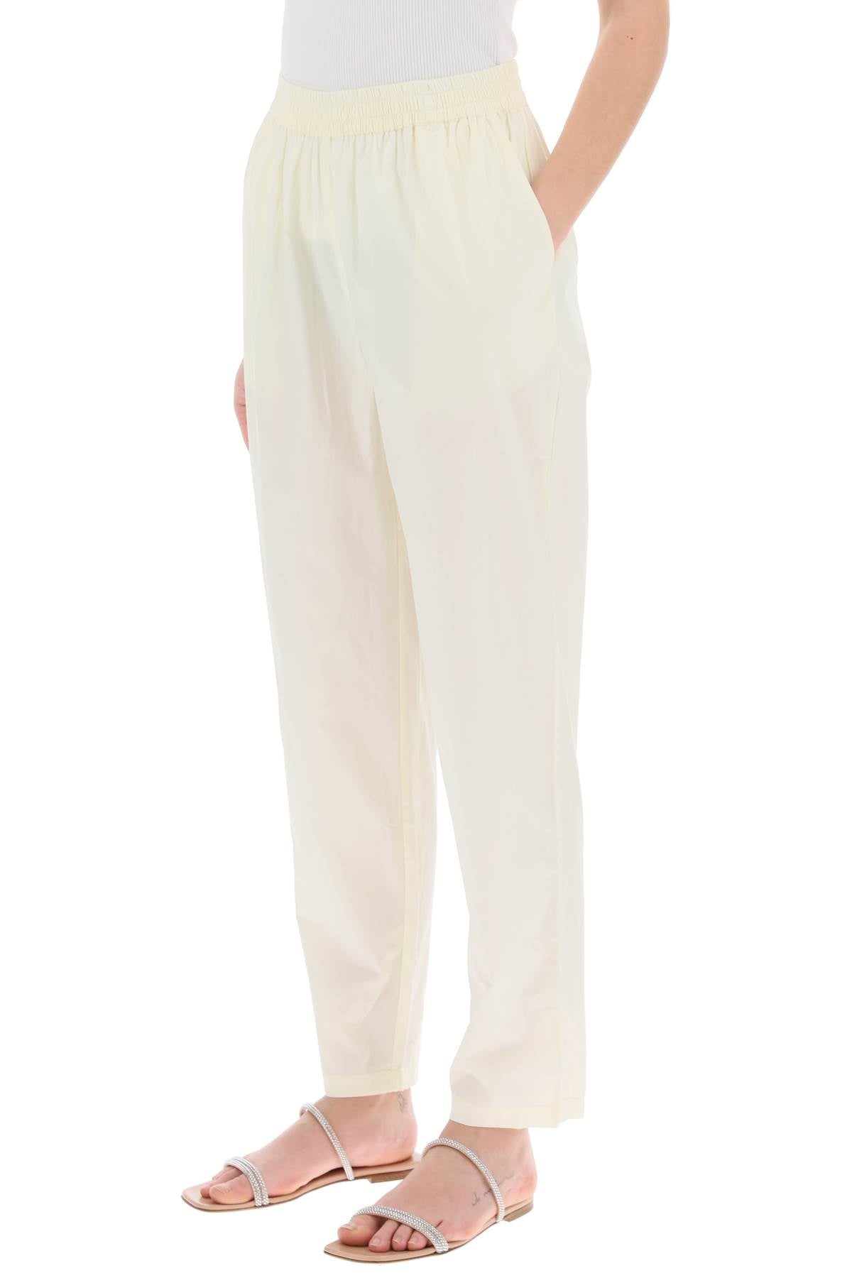 Organic Cotton Edgar Pants In Italian  - Yellow