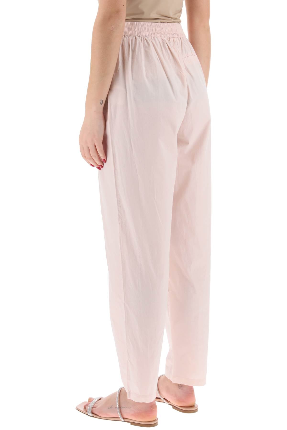 Organic Cotton Edgar Pants In Italian  - Pink