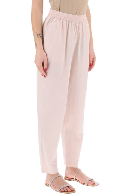 Organic Cotton Edgar Pants In Italian  - Pink