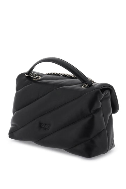 Love Classic Puff Maxi Quilt Bag  - Black