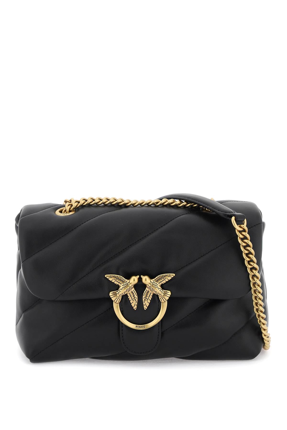 Classic Love Bag Puff Bag  - Black