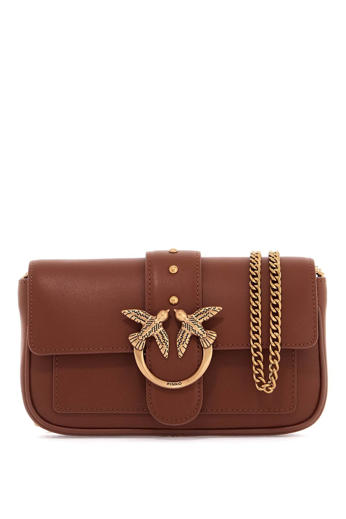 Love Pocket Simply Crossbody Bag  - Brown