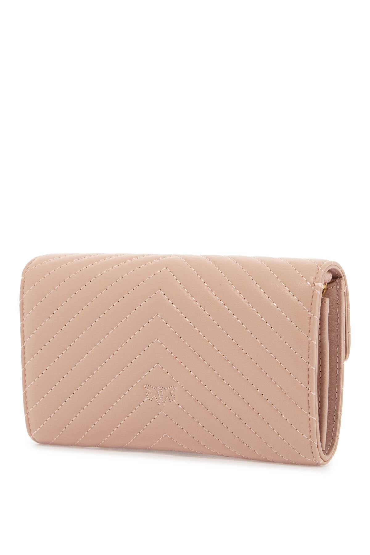 Love Bag Chevron Crossbody Bag  - Pink