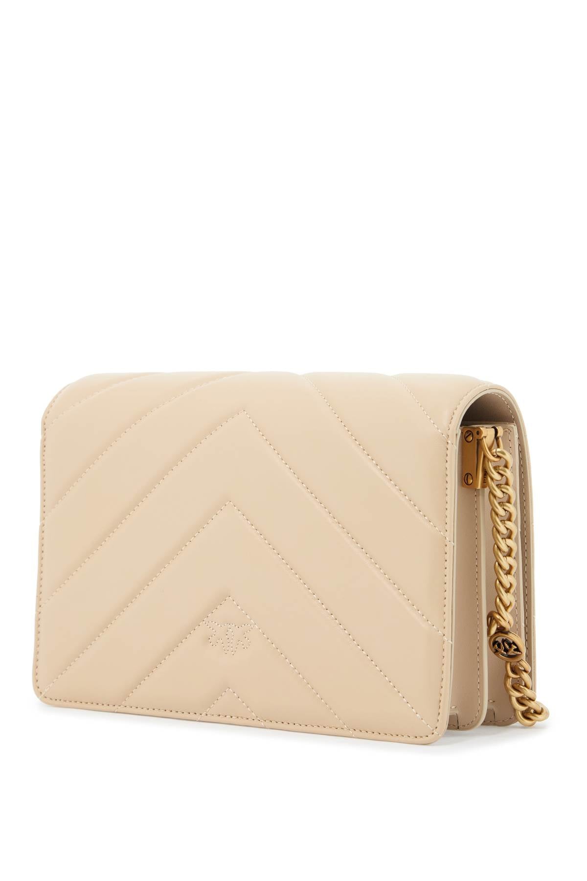 Love Click Big Chevron Bag  - Neutro