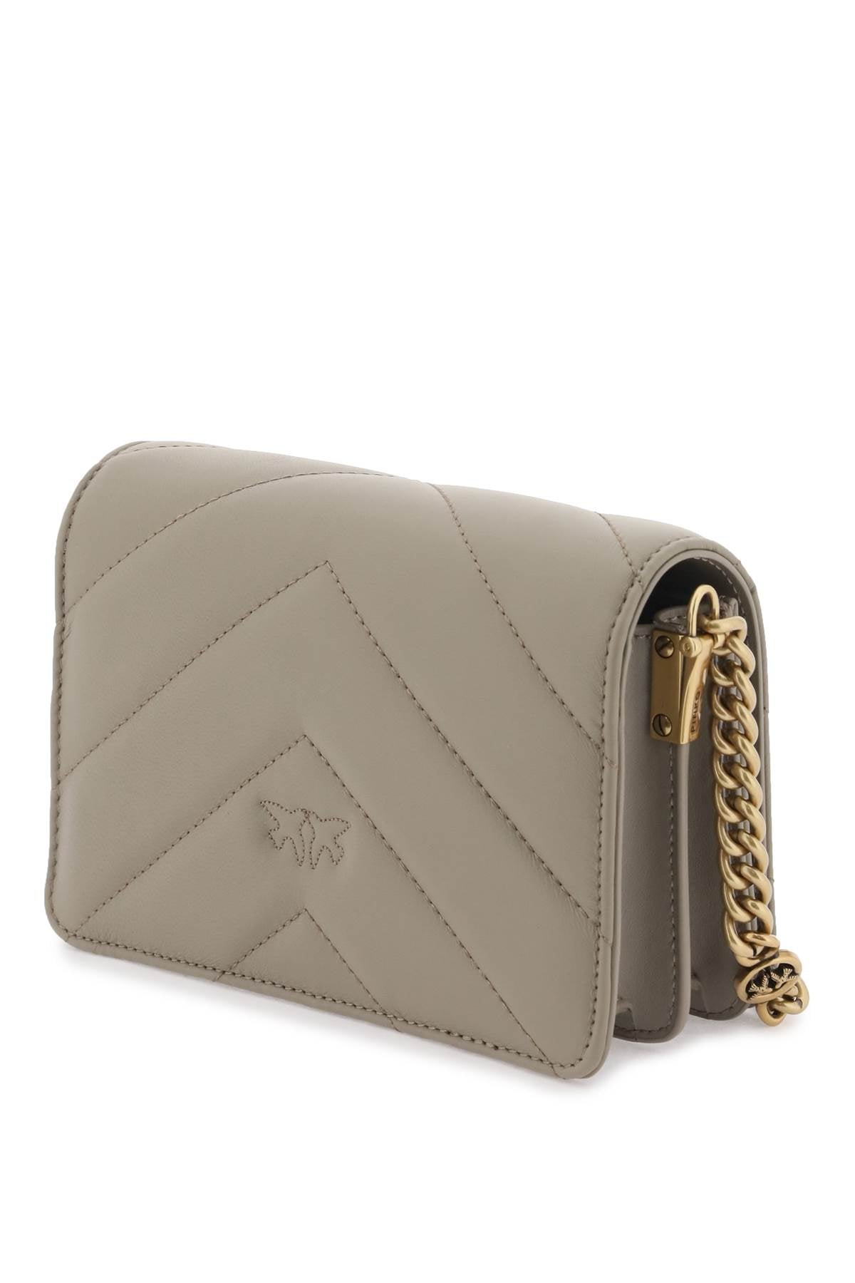 Mini Love Bag Click Big Chevron  - Khaki