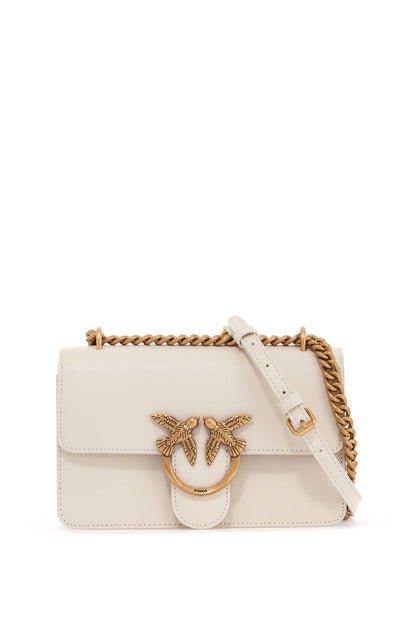 -shoulder Mini Love Bag  - White