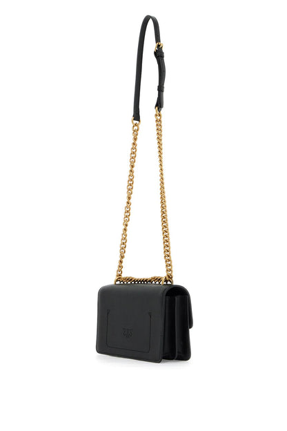 -shoulder Mini Love Bag  - Black