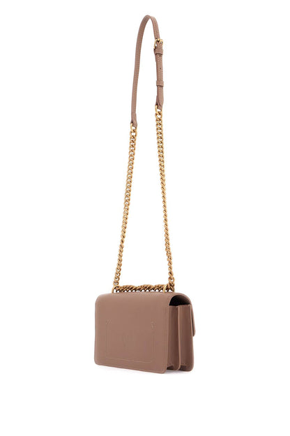 -shoulder Mini Love Bag  - Brown