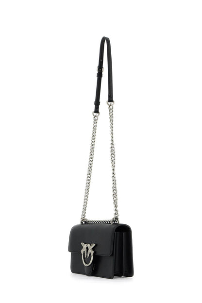 -shoulder Mini Love Bag  - Black