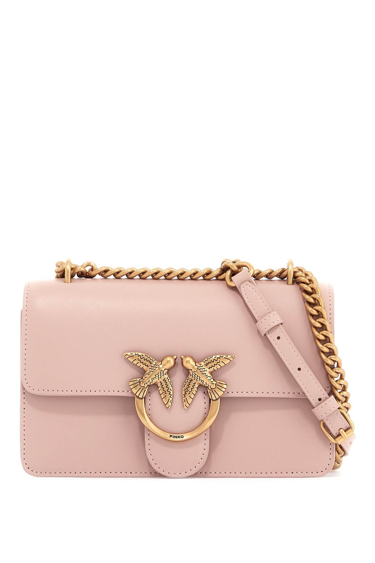 -shoulder Mini Love Bag  - Pink