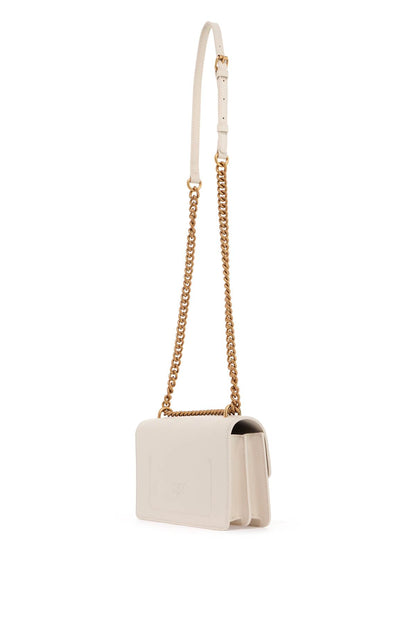 -shoulder Mini Love Bag  - White