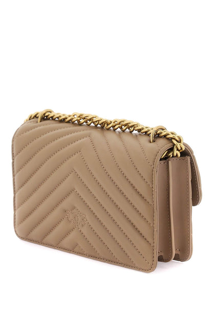 Mini Love Bag One Chevron  - Brown