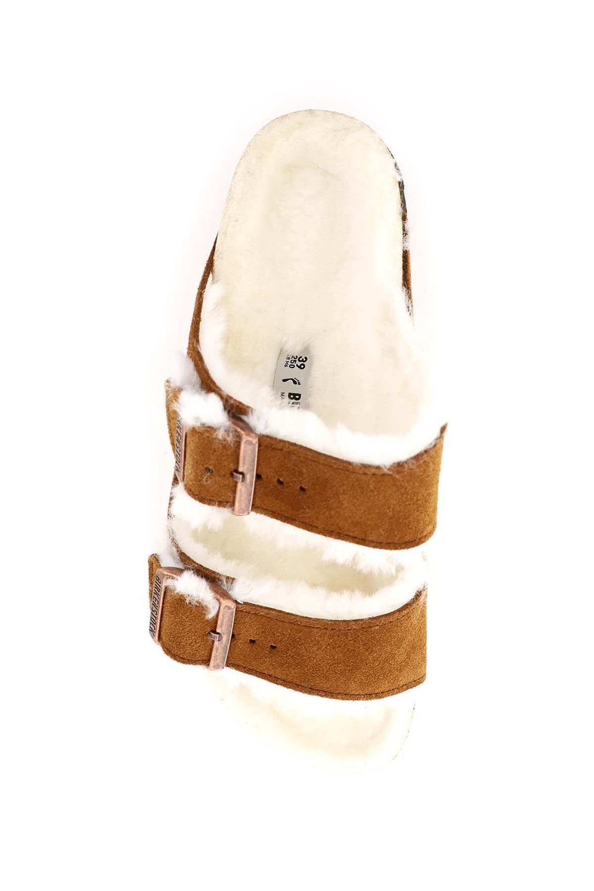 Arizona Shearling Mules Narrow Fit  - White