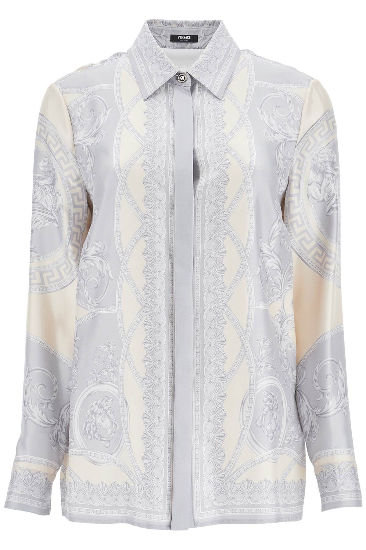 Silk Shirt The Cut Of The Gods  - Grey