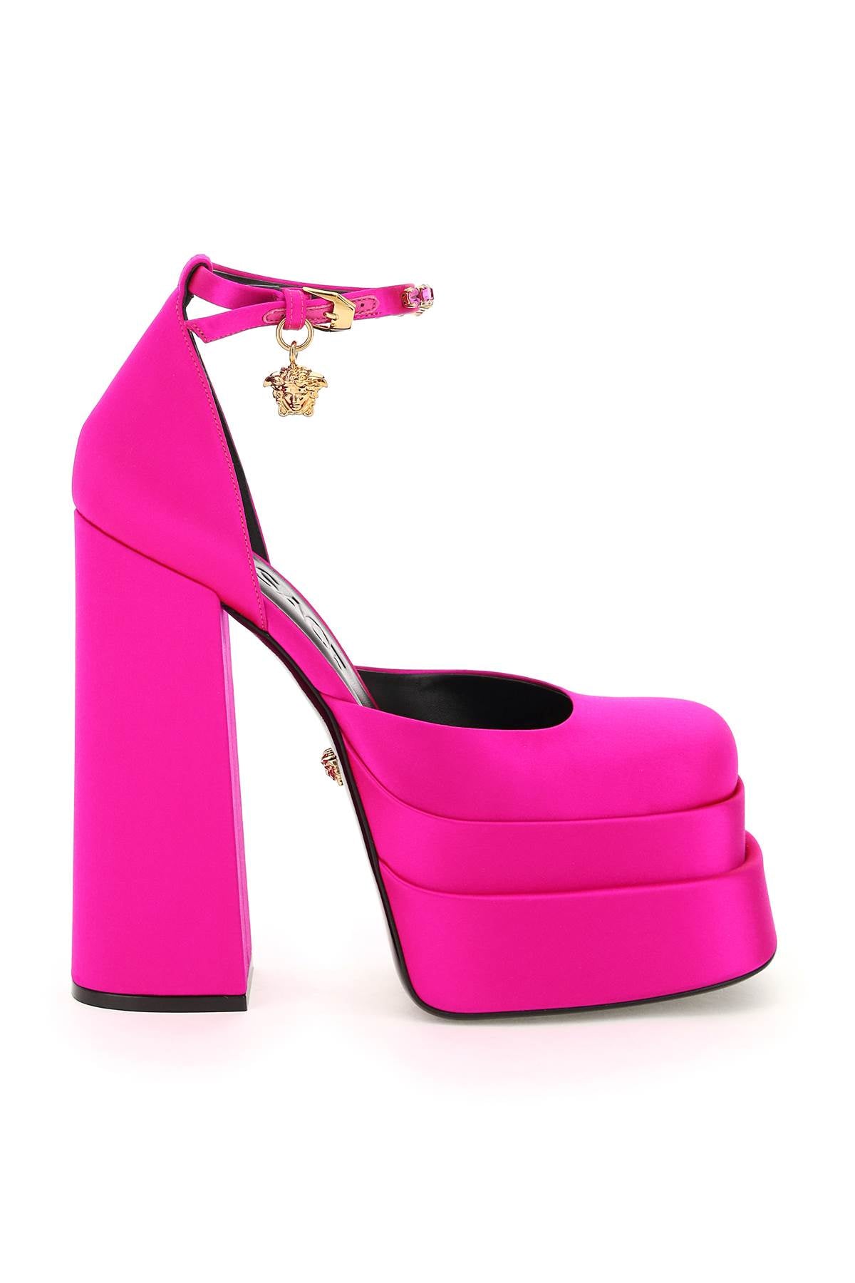 Medusa Aevitas Double Platform Pumps  - Fuchsia