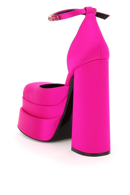 Medusa Aevitas Double Platform Pumps  - Fuchsia