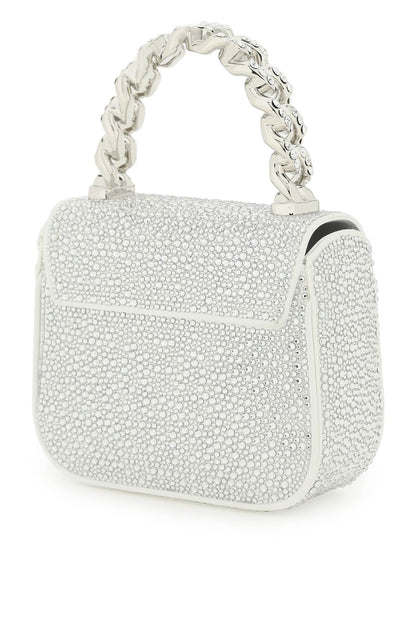 La Medusa Handbag With Crystals  - Argento