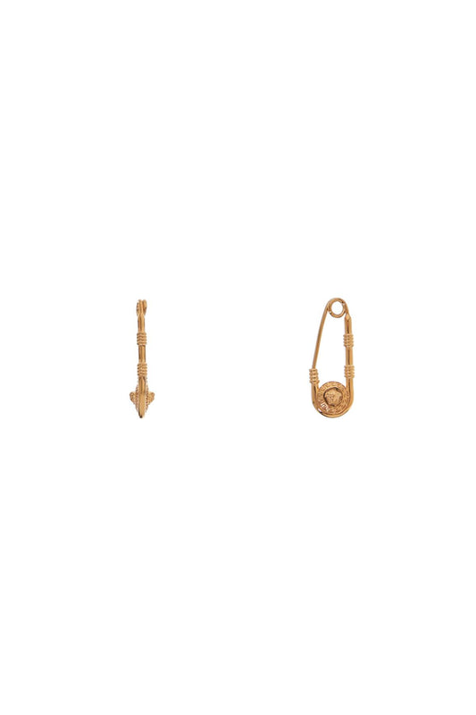 Safety Pin Earrings  - Gold