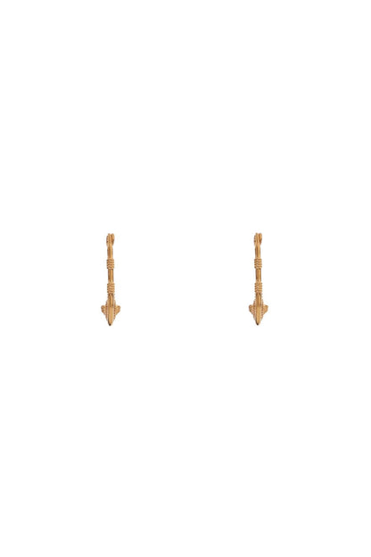 Safety Pin Earrings  - Gold