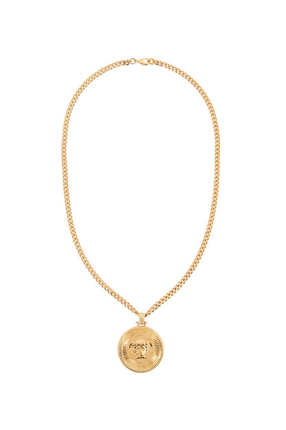 Biggie Medusa Necklace  - Gold