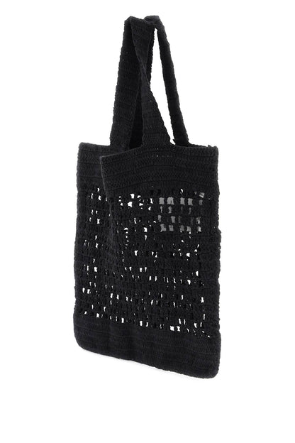 Evalu Crochet Handbag In 9  - Black