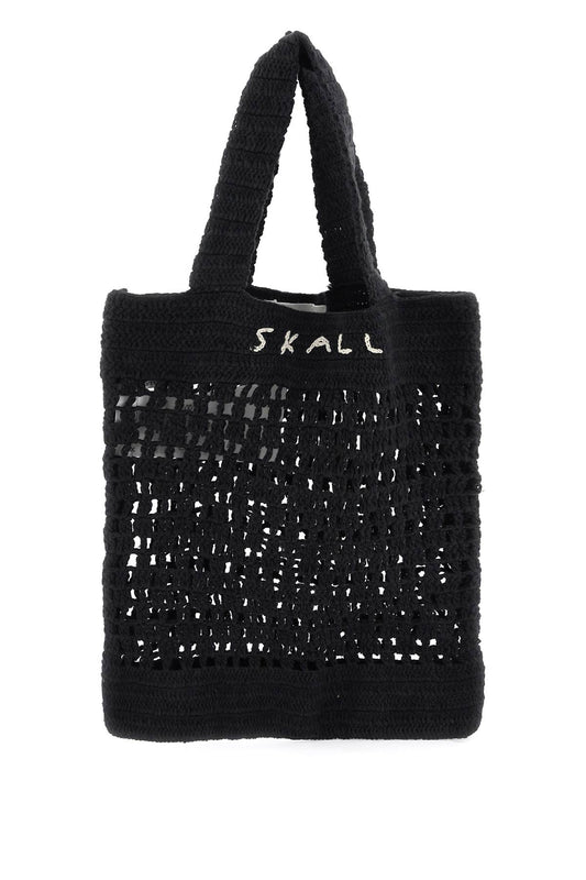 Evalu Crochet Handbag In 9  - Black