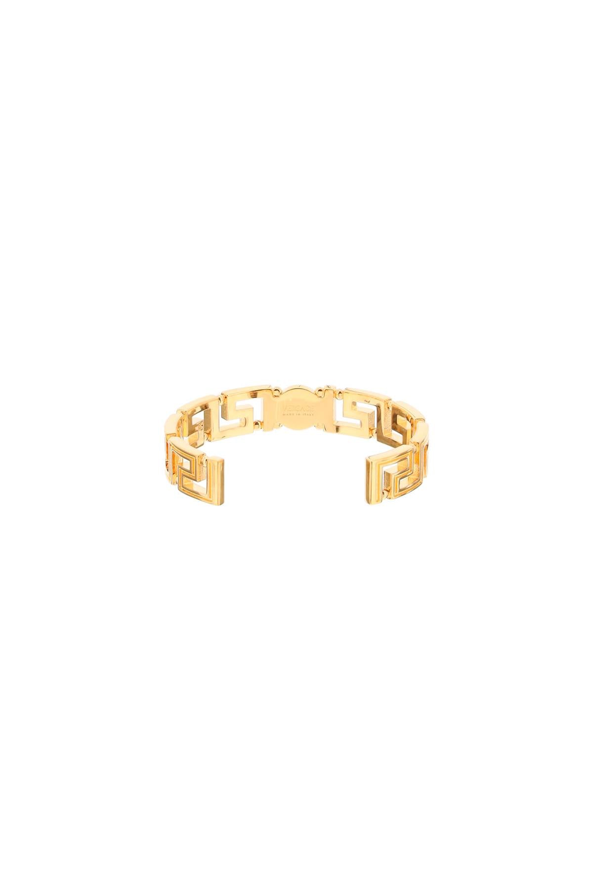 Medusa Greca Bracelet  - Gold