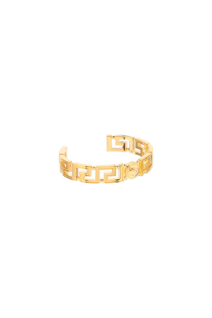 Medusa Greca Bracelet  - Gold