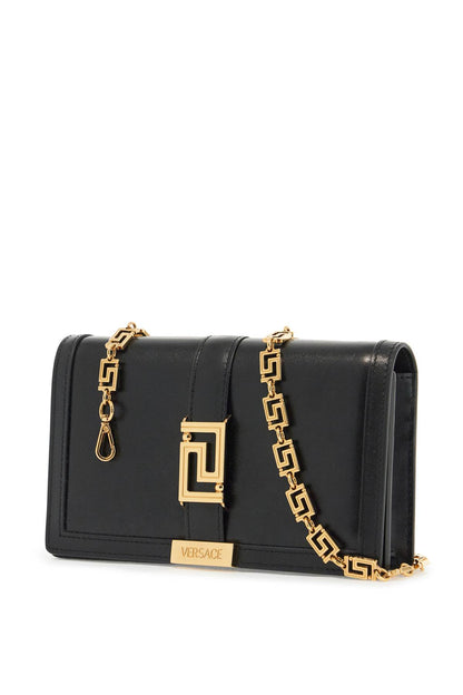 Greca Goddes Crossbody Bag  - Black