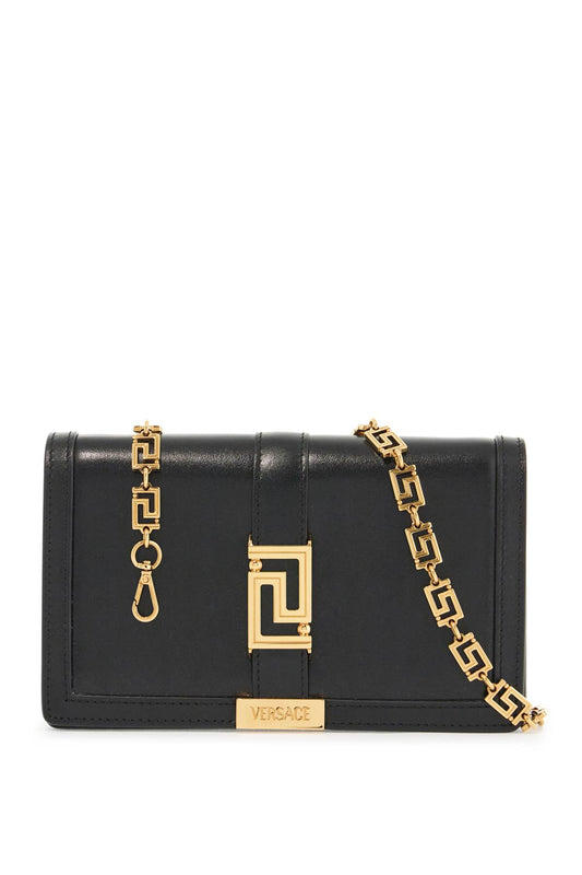 Greca Goddes Crossbody Bag  - Black