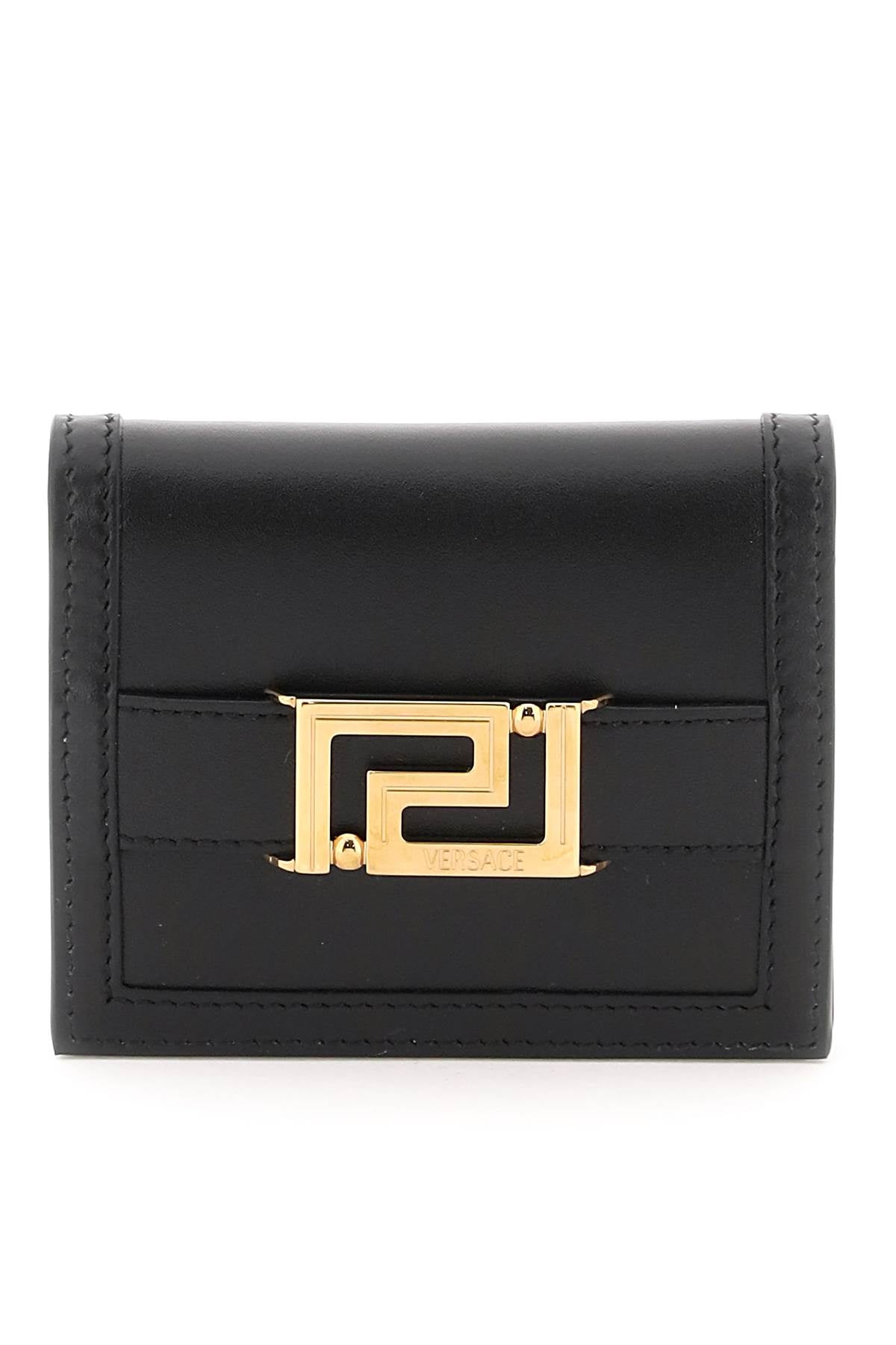 Greca Goddes Wallet  - Black