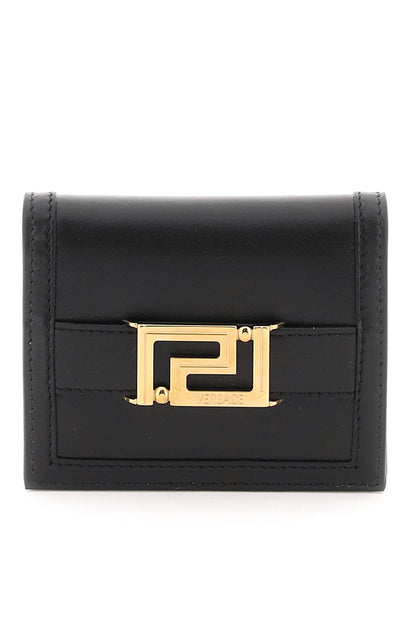 Greca Goddes Wallet  - Black