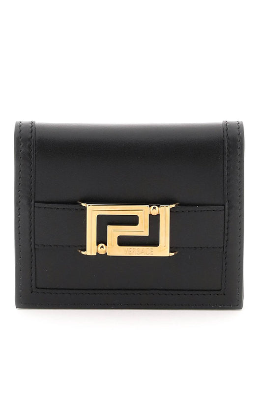 Greca Goddes Wallet  - Black