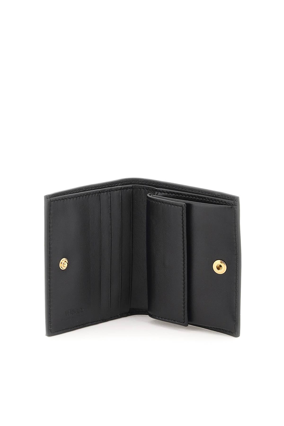 Greca Goddes Wallet  - Black