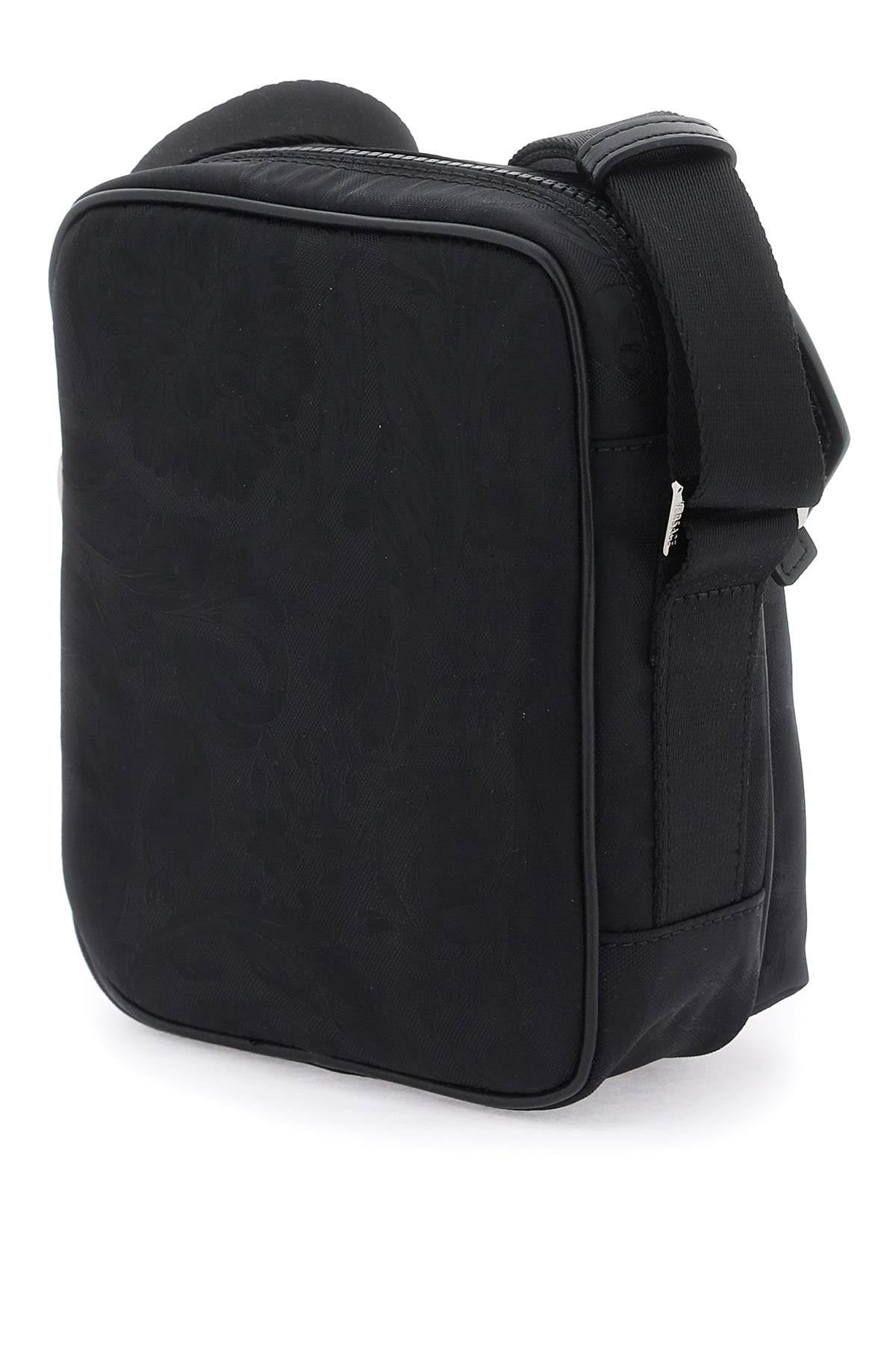 Neo Nylon Crossbody Bag  - Black