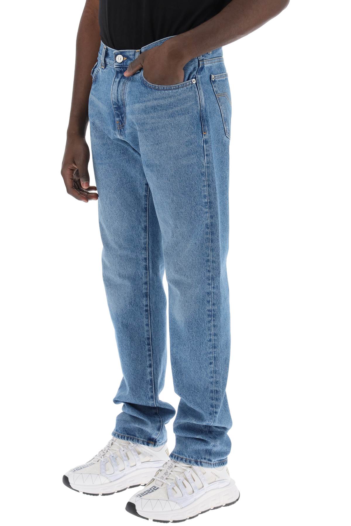 Medusa Biggie Regular Fit Jeans  - Light Blue