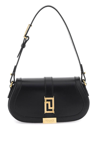 'greca Goddess' Mini Shoulder Bag  - Black