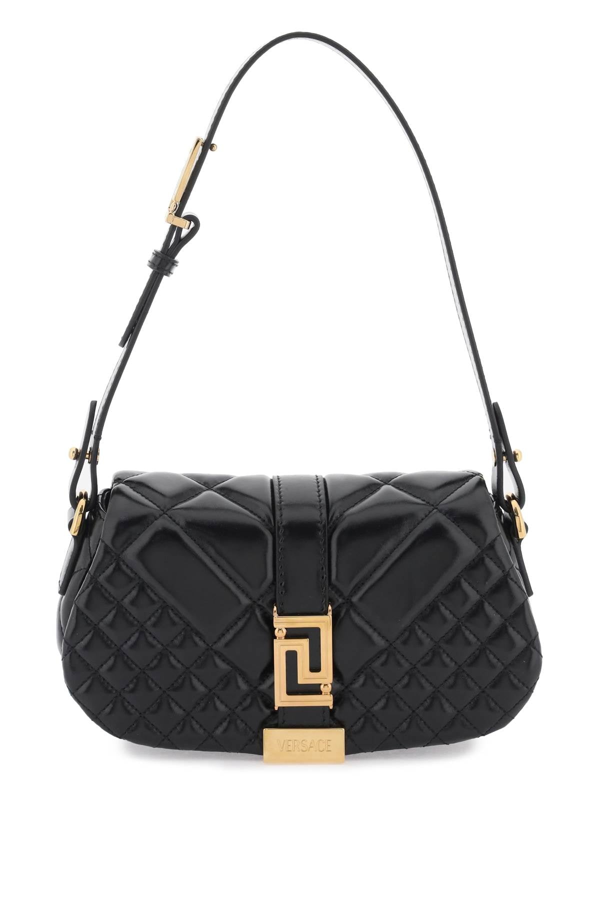 'greca Goddess' Mini Bag  - Nero