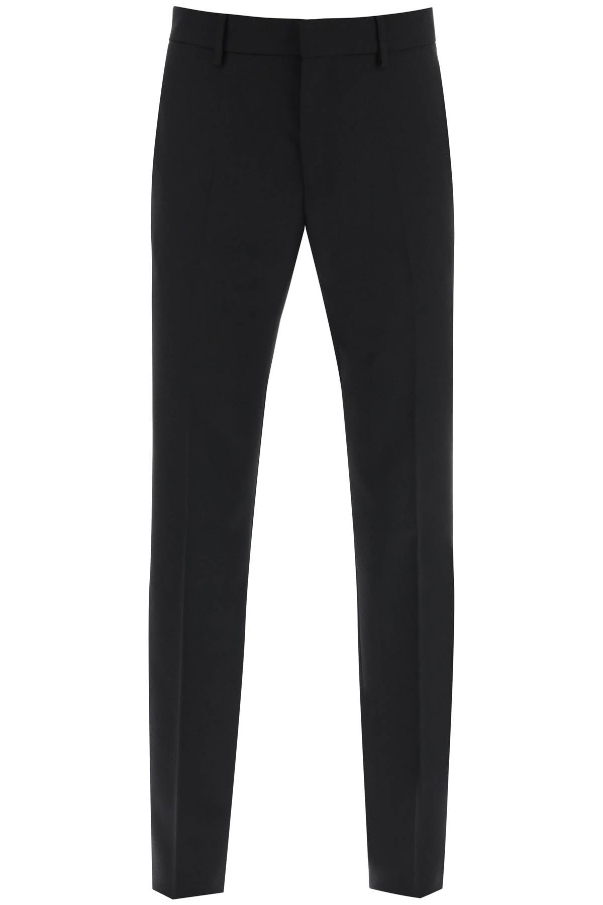 Tailoring Cigarette Pants  - Black