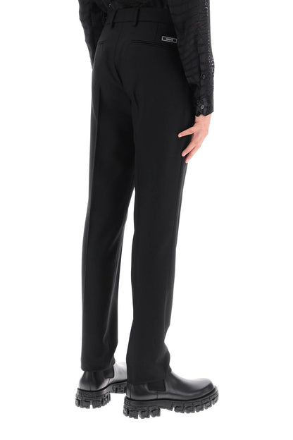 Tailoring Cigarette Pants  - Black