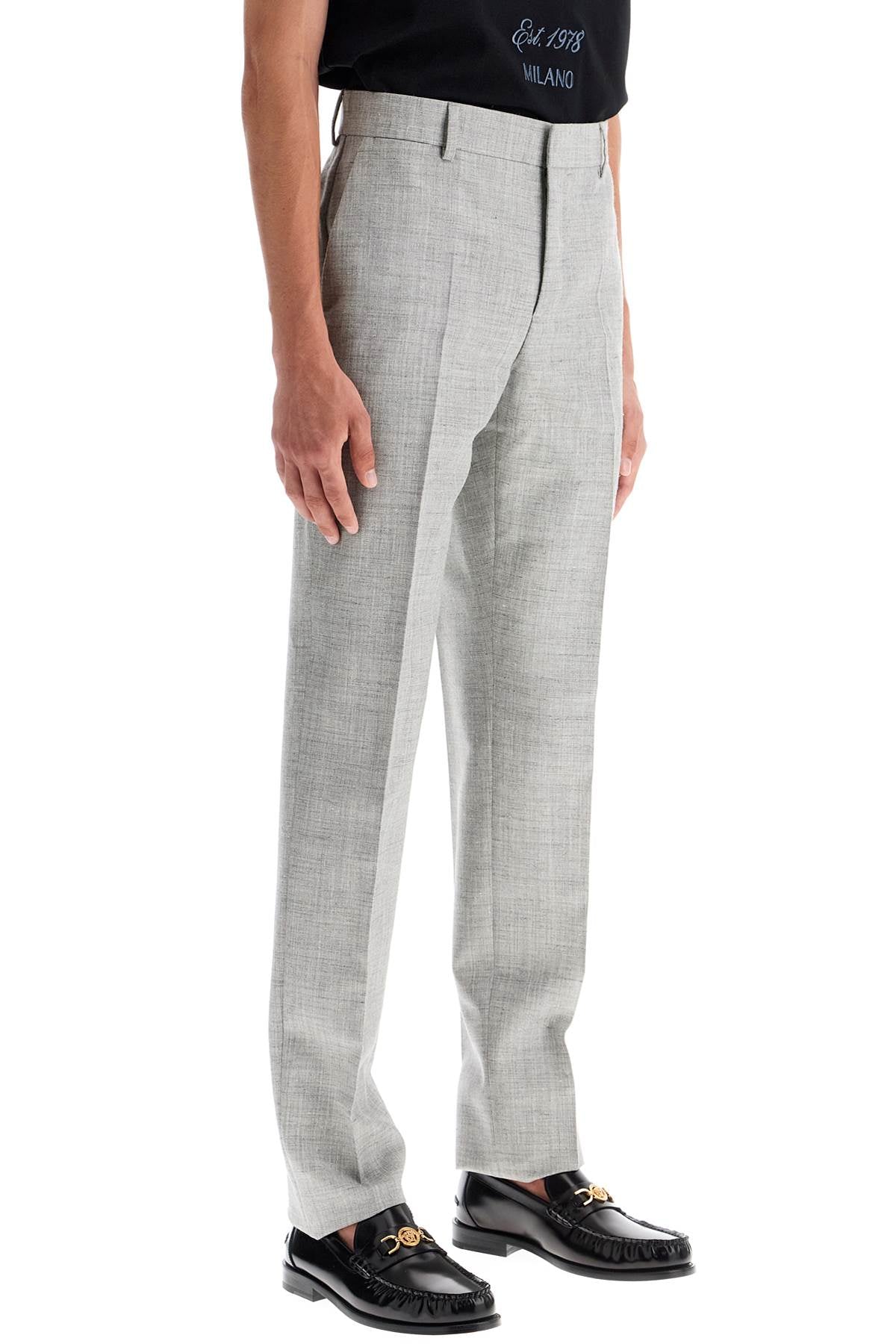 Tailoring Cigarette Pants  - Grey