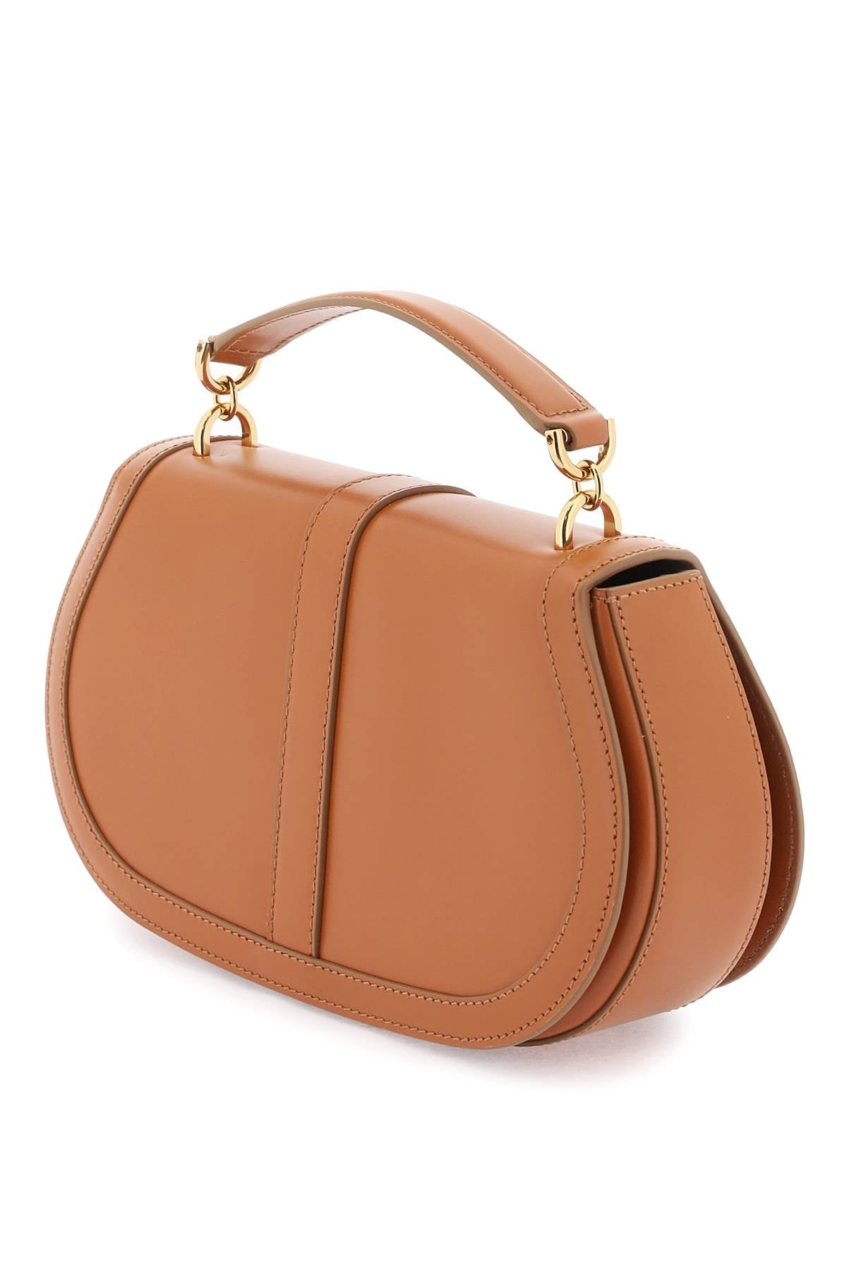 'greca Goddess' Shoulder Bag  - Brown